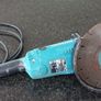 Makita GA9020S  corded angle grinder,  complete with a diamond blade. Image 3