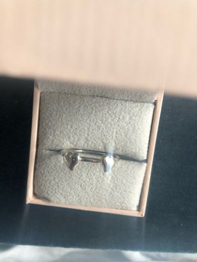 Sterling silver HHN designer ring
