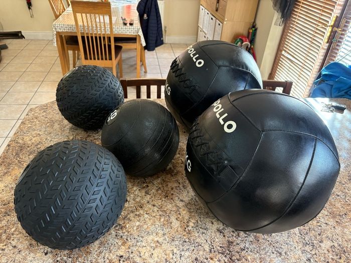 Wall Ball (apollo Branded!!) + Slam Ball Collection, Cheap!!