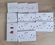 electric sockets & switches