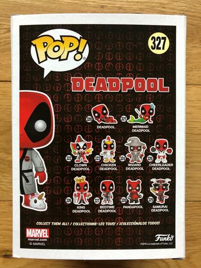 Bedtime Deadpool Funko Pop #327