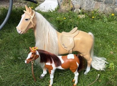 2x Our Generation Doll Horses