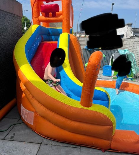 water slide