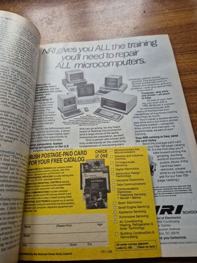 Vintage Popular Science October 1984