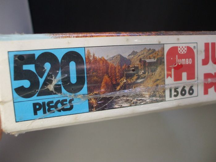 SALE!  JUMBO - Vintage Puzzle - Wallis Switzerland - 520 Pieces