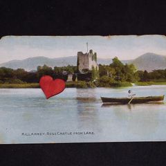 Ireland Postcard : Killarney , Co. Kerry - Ross Castle From The Lake - 1900s