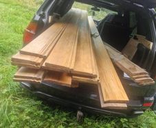 Solid Oak skirting