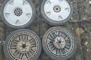 Honda lawnmower   wheels  v.g.c