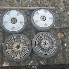 Honda lawnmower   wheels  v.g.c