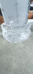 A gorgeous Waterford Crystal Prestige 8 inch footed bowl with acid mark and original sticker. In very good condition.