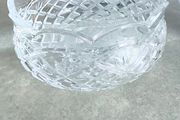 A gorgeous Waterford Crystal Prestige 8 inch footed bowl with acid mark and original sticker. In very good condition.