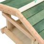 Bird Feeder Solid Wood 35x29.5x21 cm Image 5
