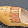 1 Vintage Dutch Wood Clog Image 2