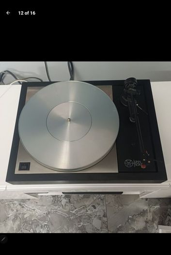Hifi Gold Legendary iconic Linn Sondek LP12 Transcription turntable in Stunning Condition with AR Cambridge Cartridge and Linn basik Plus Tonearm and high end Audio Cables fully serviced and re capped