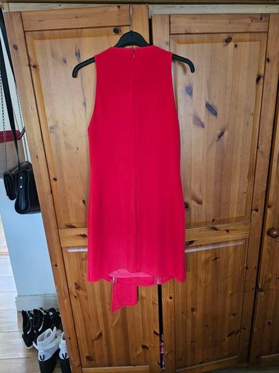 Versus Versace Red Zip Up Dress