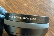 Sony wide conversion lens x 0.7 - HG (High Grade) version VCL-HG0737Y