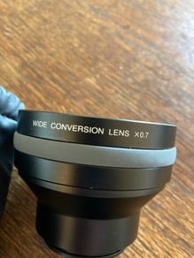 Sony wide conversion lens x 0.7 - HG (High Grade) version VCL-HG0737Y