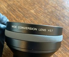 Sony wide conversion lens x 0.7 - HG (High Grade) version VCL-HG0737Y