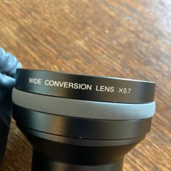Sony wide conversion lens x 0.7 - HG (High Grade) version VCL-HG0737Y
