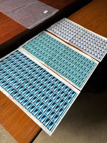 3x sheets of concord  stamps