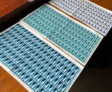 3x sheets of concord  stamps