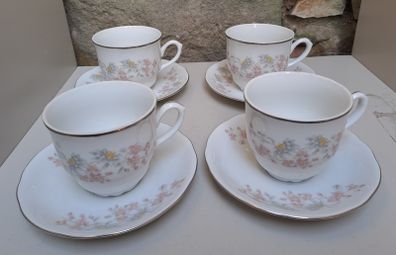Vintage cups and saucers Chechoslovakia