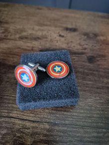 Captain America Cuff Links