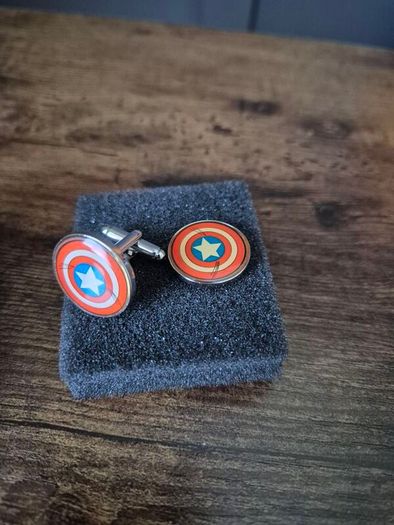 Captain America Cuff Links