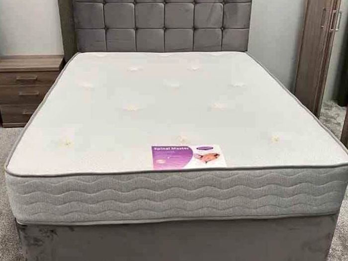 New Double, King And Superking Sizes Divan Beds Instock. Multiple Headboard Designs And Drawers Storage Available