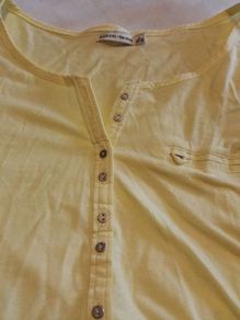 Bershka Lemon Top