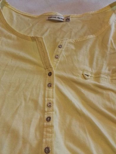 Bershka Lemon Top