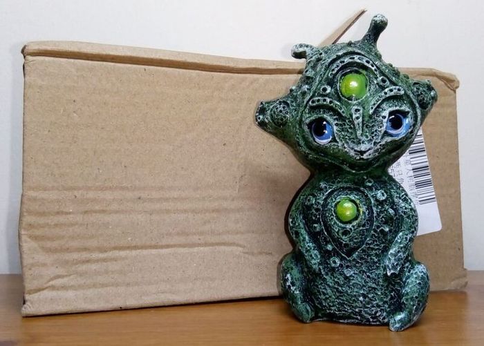 Creature From A Fantasy World. Resin Statue