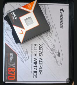Pro Upgrade set pc ryzen 7 9800x3d    Aorus Elite x870 ice