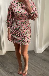 Zara floral dress