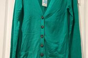 Green Cardigan BNWT