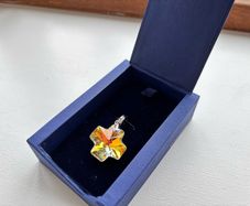 Swarovski charm (cross)