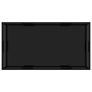 Tea Table Black 120x60x35 cm Tempered Glass Image 4