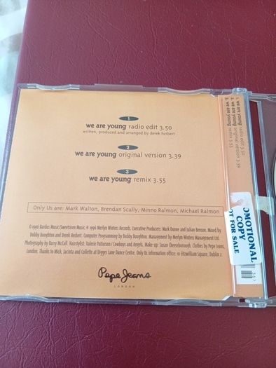 We are young cd single Only Us