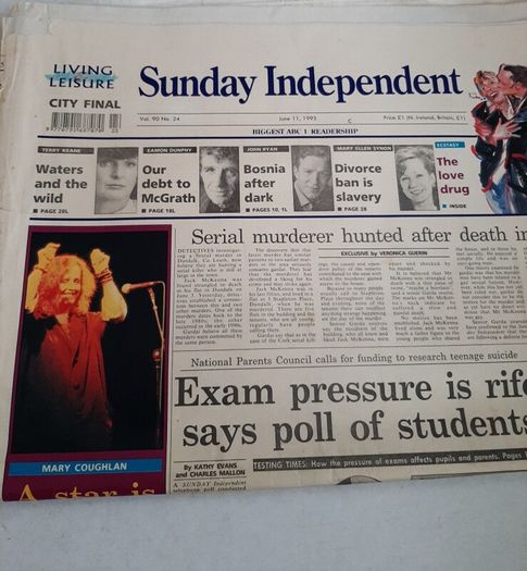 old newspapers from 1994