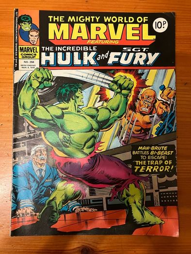 Comic: 'The Mighty World Of Marvel' no. 284 / 1978