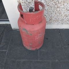 Patio gas bottle (around half full)