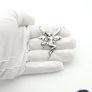Vintage 1989 Sterling Silver Fairy Brooch, Full Birmingham Hallmarks Image 8