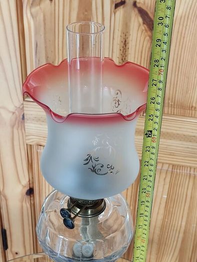 Antique oil lamps in very good condition. 305 each