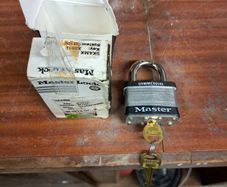 job box, lock set