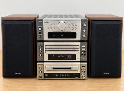 Denon Vintage Hi-Fi Component System  Fully Working