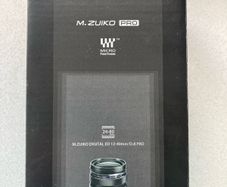 Olympus 12-40mm f2.8 Pro Box