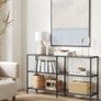 New Tempered Glass Console Table (BLACK) - FREE P&P Image 4