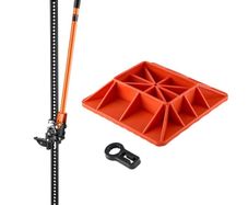 Farm jack with base heavy duty