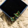 Butterfly Design Stud Earrings Cute Fashion Jewelry Image 8