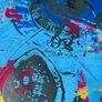 Original signed mix media painting by New York artist Bobby Kareem Hill Image 4